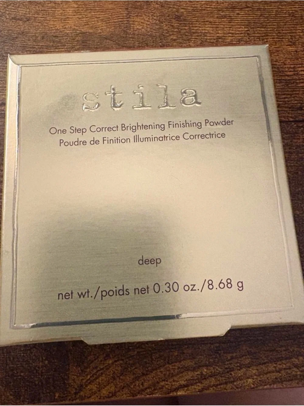 Stila One Step Correct Brightening Finishing Powder - Deep (Silver Packaging)
